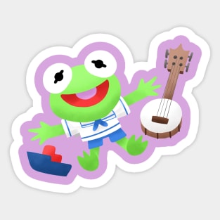 When Your Room Looks Kinda Weird - Kermit Sticker